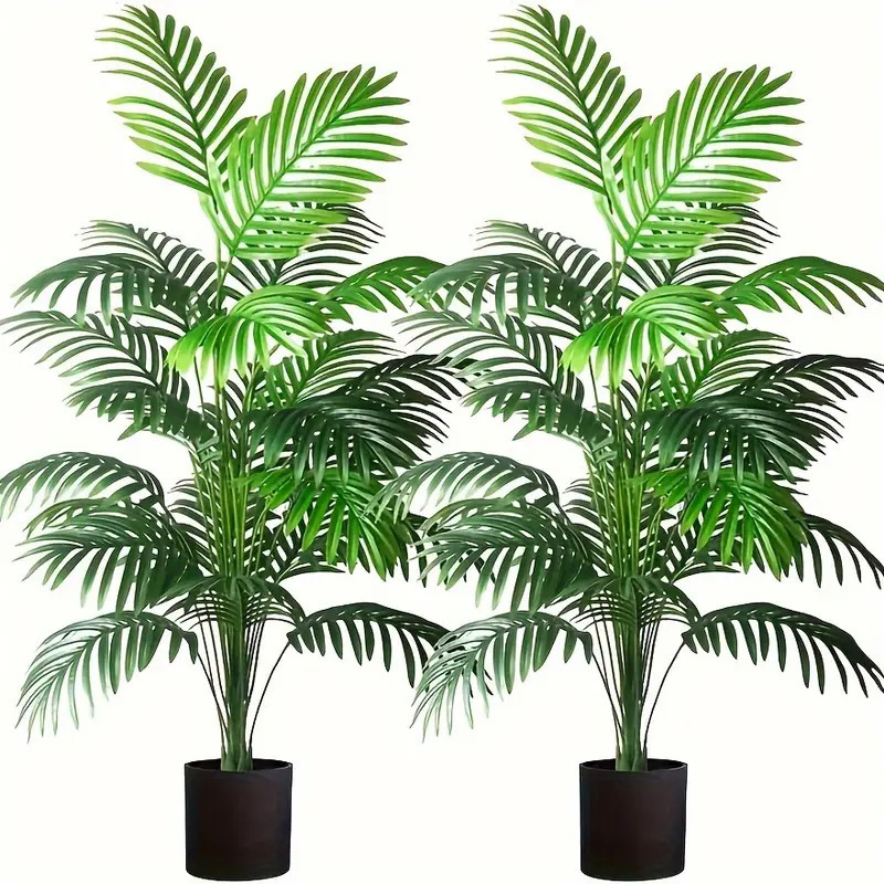 Monstera Adansonii - 24 sztuki sztucznych roślin palmy arek