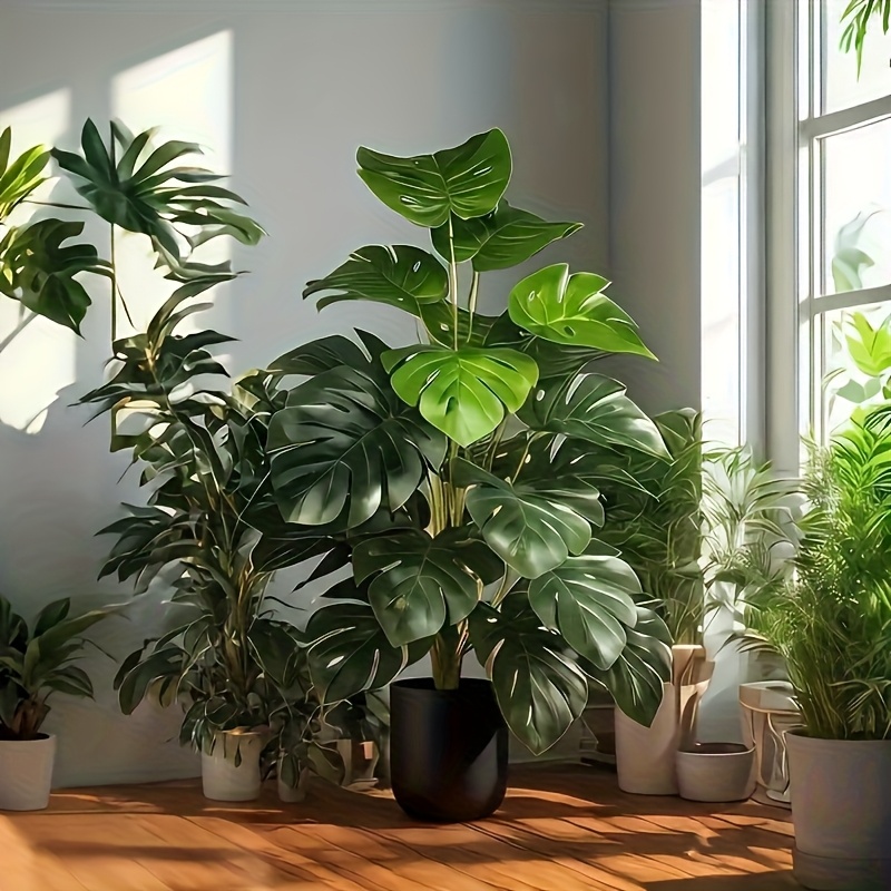 Sztuczna palma Monstera, reali – Monstera Adansonii recenzja i cena