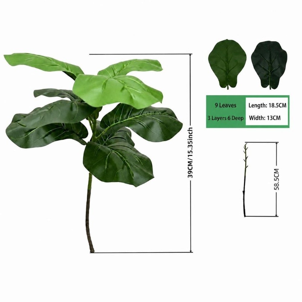 9/15/23 Sztuczne liście figowc – Ficus Lyrata Tree recenzja i cena